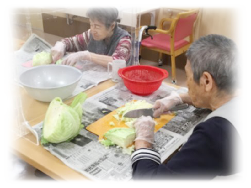 みんなで楽しく料理づくり